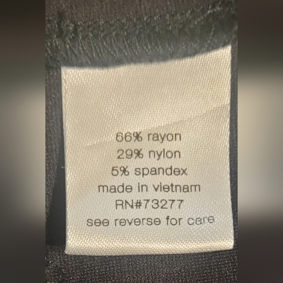 Elizabeth & James Super Skinny Black Zippered Bottom Leggings Pants XS - Picture 10 of 14